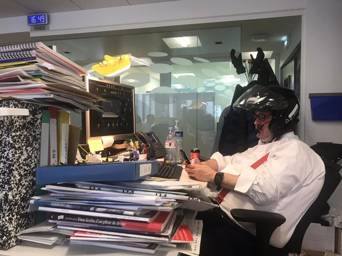 Bureau — casque moto