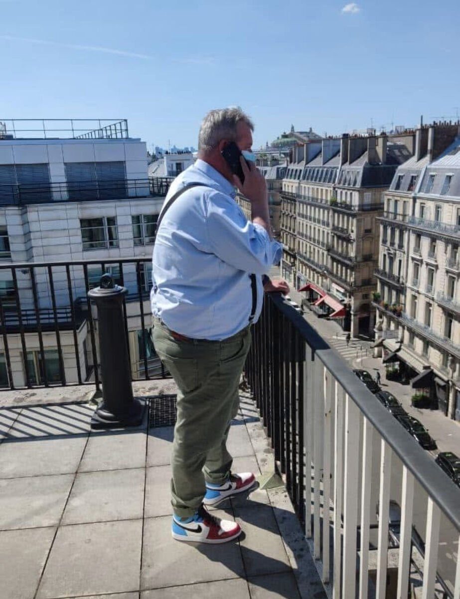 Terrasse — vue Paris