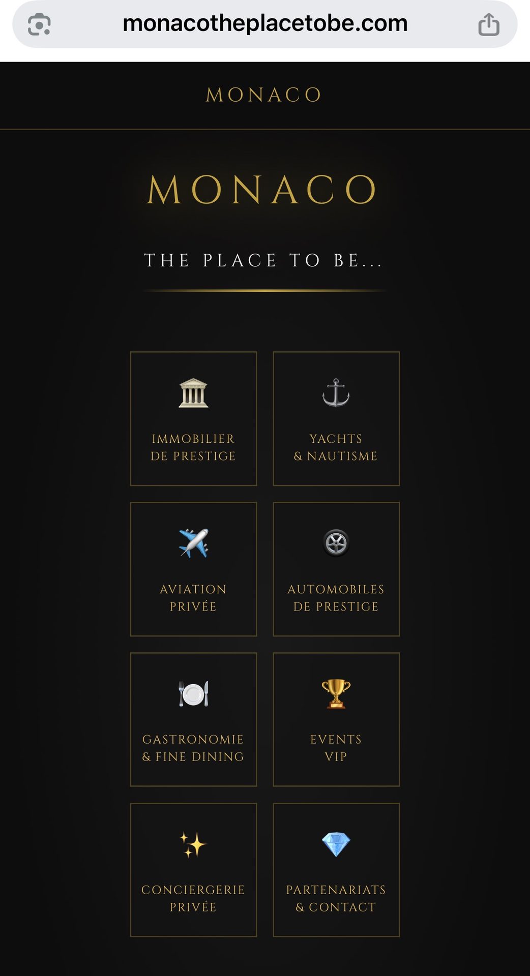 monacotheplacetobe.com — accueil