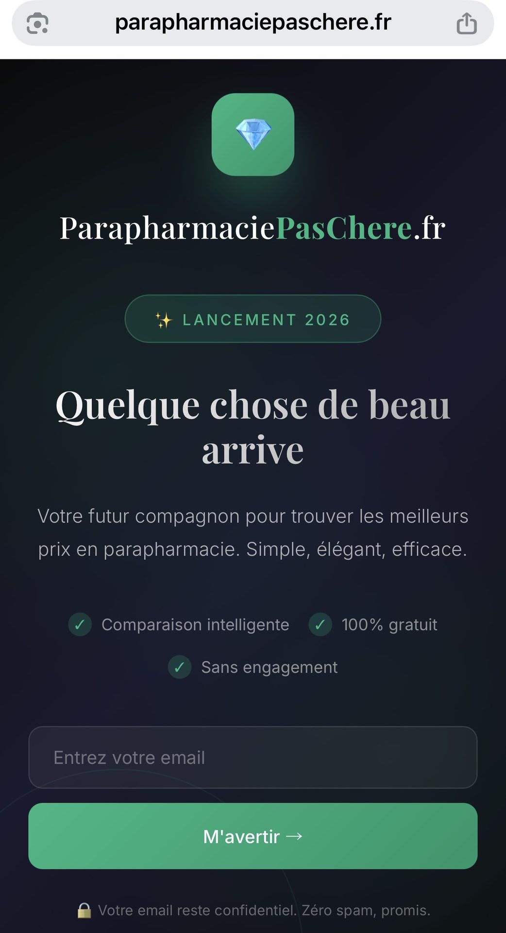 parapharmaciepaschere.fr — accueil